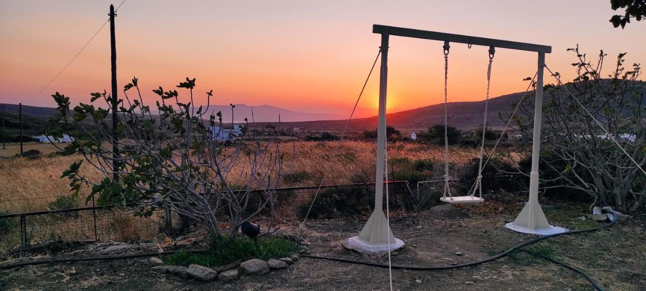 شقة Ano Sangrion  في Rhykkes Farmhouse With View المظهر الخارجي الصورة